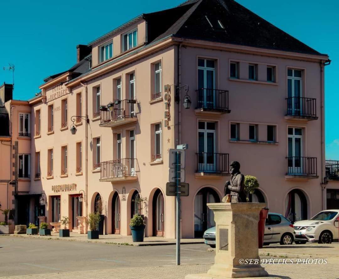 Hotel De Bretagne Dol Centre Ville - Hotel Et Restaurant Dol-de-Bretagne Zewnętrze zdjęcie