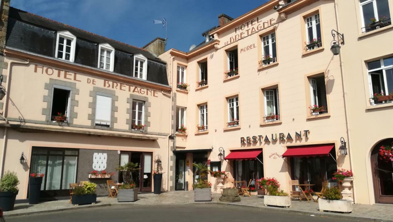 Hotel De Bretagne Dol Centre Ville - Hotel Et Restaurant Dol-de-Bretagne Zewnętrze zdjęcie